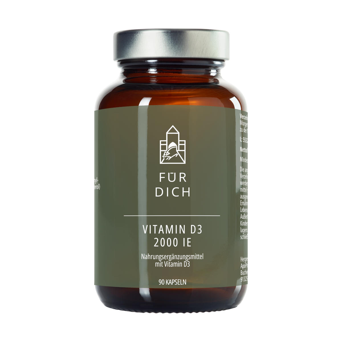 FÜR DICH - Vitamin D3 2000IE